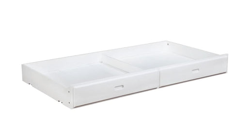 Chapman Wood Storage Trundle White - Walo Furniture 