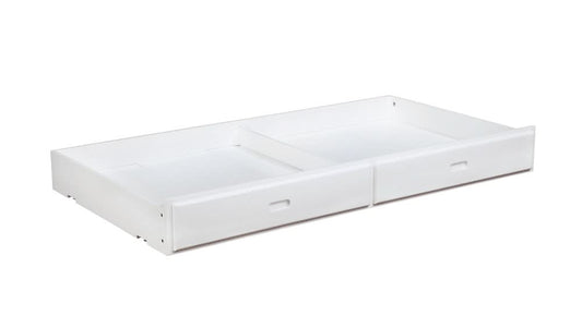 Chapman Wood Storage Trundle White - Walo Furniture 