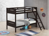 Littleton Wood Twin Over Twin Bunk Bed Espresso - Walo Furniture 