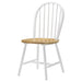 Cinder Wood Dining Side Chair White (Set of 4) - Walo Furniture 