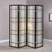 Catabella 4-Panel Room Divider Folding Shoji Screen Floral - Walo Furniture 