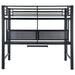 Avalon Full Workstation Loft Bed Black - Walo Furniture 