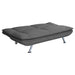 Julian Upholstered Tufted Convertible Sofa Bed Grey - Walo Furniture 