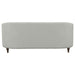 Avonlea Upholstered Sloped Arm Sofa Grey Fabric - Walo Furniture 