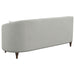 Avonlea 2-piece Upholstered Sloped Arm Sofa Set Grey Fabric - Walo Furniture 