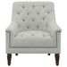 Avonlea Fabric Upholstered Sloped Arm Chair Grey Fabric - Walo Furniture 