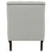 Avonlea Fabric Upholstered Sloped Arm Chair Grey Fabric - Walo Furniture 