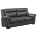 Arabella Upholstered Padded Arm Sofa Grey - Walo Furniture 