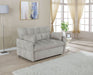 Cotswold Upholstered Convertible Sleeper Sofa Bed Light Grey - Walo Furniture 