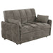 Cotswold Upholstered Convertible Sleeper Sofa Bed Dark Grey - Walo Furniture 