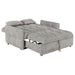 Cotswold Upholstered Convertible Sleeper Sofa Bed Light Grey - Walo Furniture 