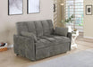 Cotswold Upholstered Convertible Sleeper Sofa Bed Dark Grey - Walo Furniture 