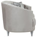 Avonlea Upholstered Sloped Arm Sofa Grey Velvet - Walo Furniture 