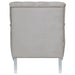 Avonlea Velvet Upholstered Sloped Arm Chair Grey Velvet - Walo Furniture 