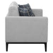 Apperson Upholstered Track Arm Loveseat Light Grey - Walo Furniture 