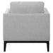 Apperson Upholstered Track Arm Accent Chair Light Grey - Walo Furniture 