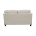 Glenn Upholstered English Arm Loveseat Light Grey and Blue - Walo Furniture 