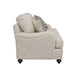 Glenn Upholstered English Arm Loveseat Light Grey and Grey - Walo Furniture 