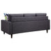 Watsonville Upholstered Track Arm Tufted Sofa Grey - Walo Furniture 