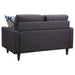 Watsonville 3-piece Upholstered Track Arm Sofa Set Grey - Walo Furniture 