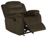 Rodman 3-piece Upholstered Reclining Sofa Set Olive Brown - Walo Furniture 