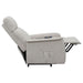 Herrera Upholstered Power Lift Massage Chair Beige - Walo Furniture 