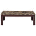 Rhodes 3-piece Faux Marble Top Coffee Table Set Brown - Walo Furniture 