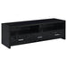 Alton 3-drawer Engineered Wood 62" TV Stand Black Oak - Walo Furniture 