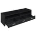 Alton 3-drawer Engineered Wood 62" TV Stand Black Oak - Walo Furniture 