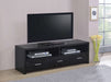 Alton 3-drawer Engineered Wood 62" TV Stand Black Oak - Walo Furniture 