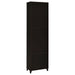 Lewes 4-shelf Engineered Wood Media Tower Cappuccino - Walo Furniture 