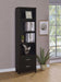 Lewes 4-shelf Engineered Wood Media Tower Cappuccino - Walo Furniture 