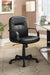 Minato Upholstered Adjustable Home Office Desk Chair Black - Walo Furniture 