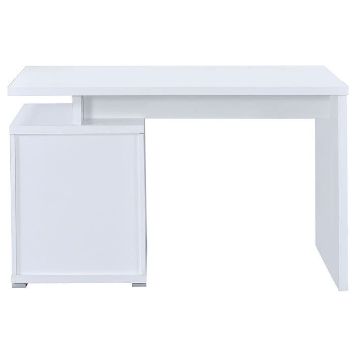 Irving 47-inch 2-drawer Office Computer Desk White - Walo Furniture 