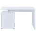 Irving 47-inch 2-drawer Office Computer Desk White - Walo Furniture 