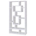 Corey 71-inch 8-shelf Bookshelf White - Walo Furniture 