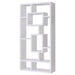 Corey 71-inch 8-shelf Bookshelf White - Walo Furniture 