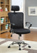 Stark Upholstered Adjustable Mesh Office Desk Chair Black - Walo Furniture 