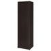 Alder 71-inch 6-shelf Corner Bookcase Cappuccino - Walo Furniture 