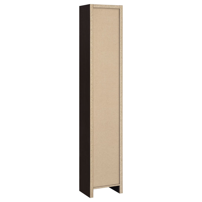 Eliam 71-inch 9-shelf Bookcase Cappuccino - Walo Furniture 