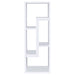 Velma Multipurpose TV Stand and Bookshelf White - Walo Furniture 