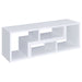 Velma Multipurpose TV Stand and Bookshelf White - Walo Furniture 