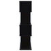 Emelle 63-inch 4-shelf Glass Panel Bookshelf Black - Walo Furniture 