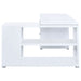 Yvette 60-inch 3-drawer L-Shape Computer Desk White - Walo Furniture 