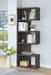 Joey 71-inch 5-shelf Bookshelf Weathered Grey - Walo Furniture 