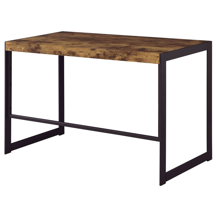 Estrella 47-inch Engineered Wood Writing Desk Rustic Nutmeg - Walo Furniture 