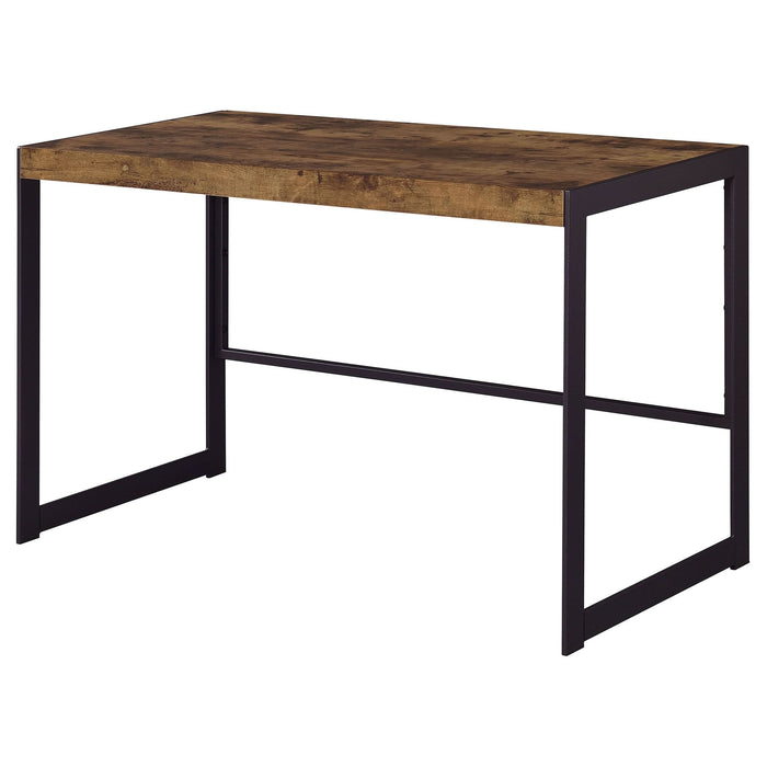 Estrella 47-inch Engineered Wood Writing Desk Rustic Nutmeg - Walo Furniture 