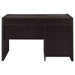 Halston 47-inch 2-drawer Office Desk with Cabinet Cappuccino - Walo Furniture 