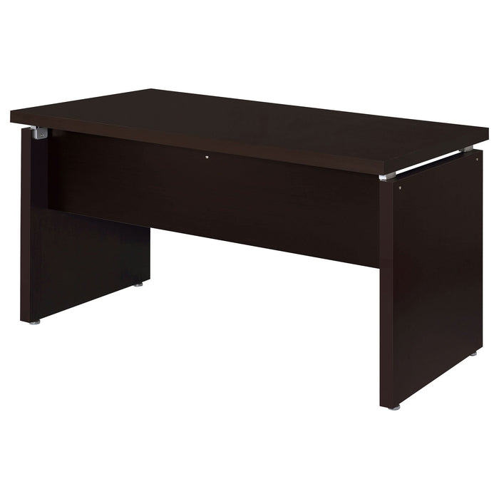 Skylar 55-inch Computer Desk with Keyboard Drawer Cappuccino - Walo Furniture 