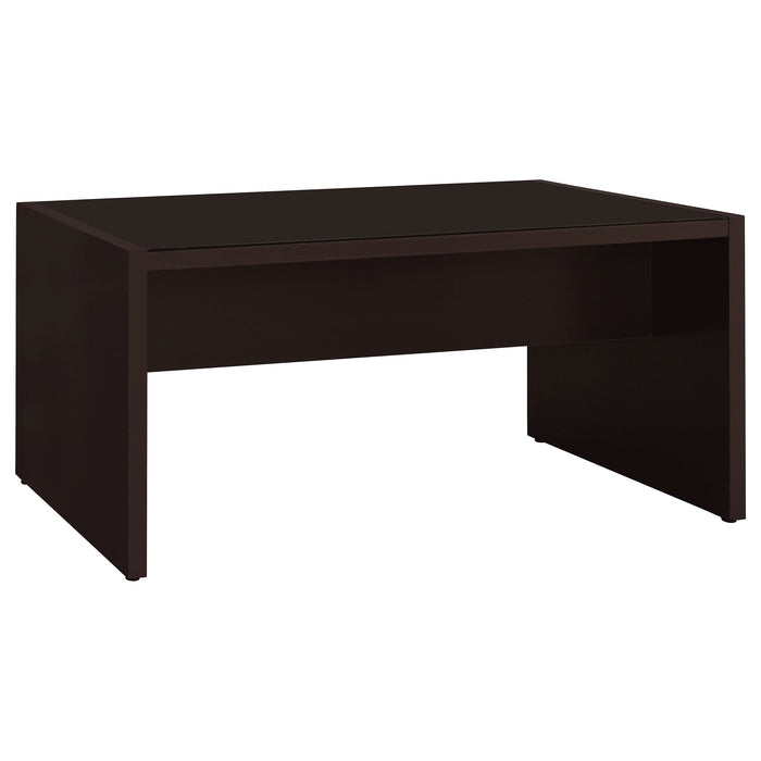 Skeena 60-inch Computer Desk with Keyboard Drawer Cappuccino - Walo Furniture 